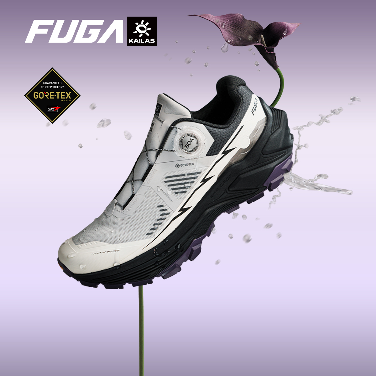 Women'S Shoes Vibram - KAILAS Fuga EX3 GTX BOA Waterproof