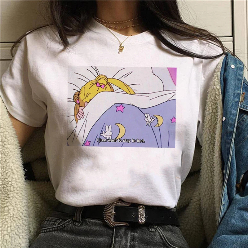Women'S Shoes In The 90S - T Shirt 90s Anime Sailor Moon