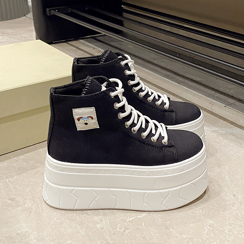 Women's Canvas Thick Bottom He – Women Shoes Store Bewertung und Preis