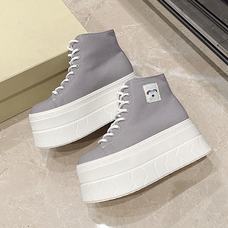 Women's Canvas Thick Bottom He – Women Shoes Store Bewertung und Preis