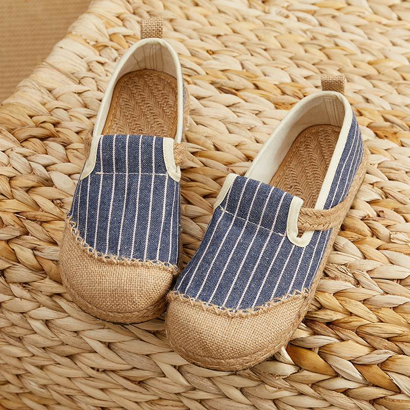 Careaymade-Women Striped Linen – Women'S Shoes Vegan Bewertung und Preis