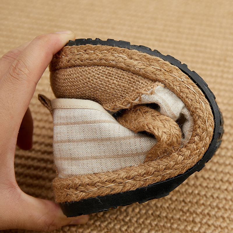 Careaymade-Women Striped Linen – Women'S Shoes Vegan Bewertung und Preis