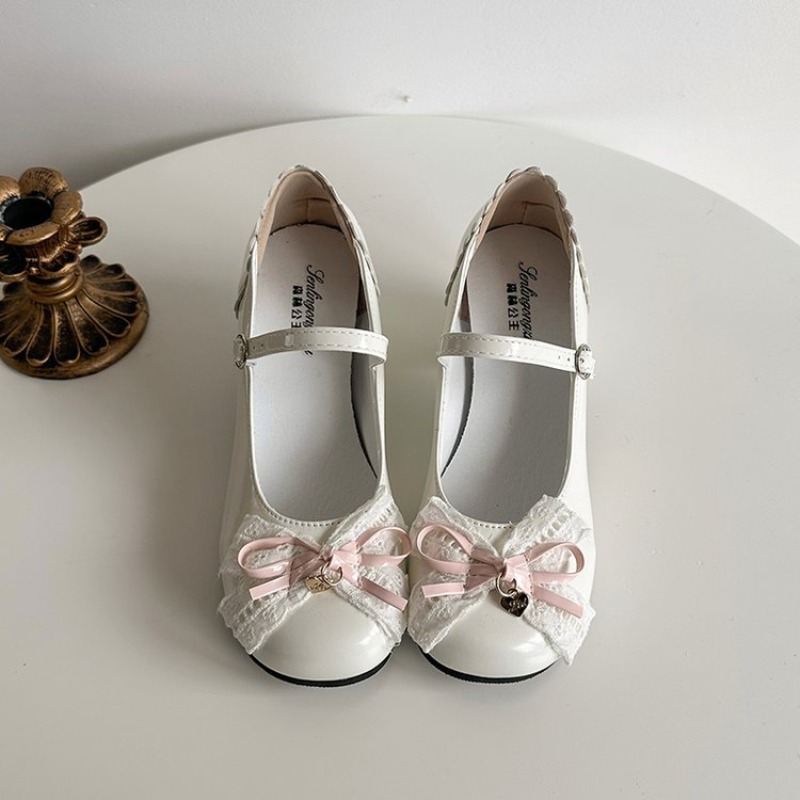 Sweet Lolita Butterfly-knot Wo – Patent Leather Pump Bewertung und Preis