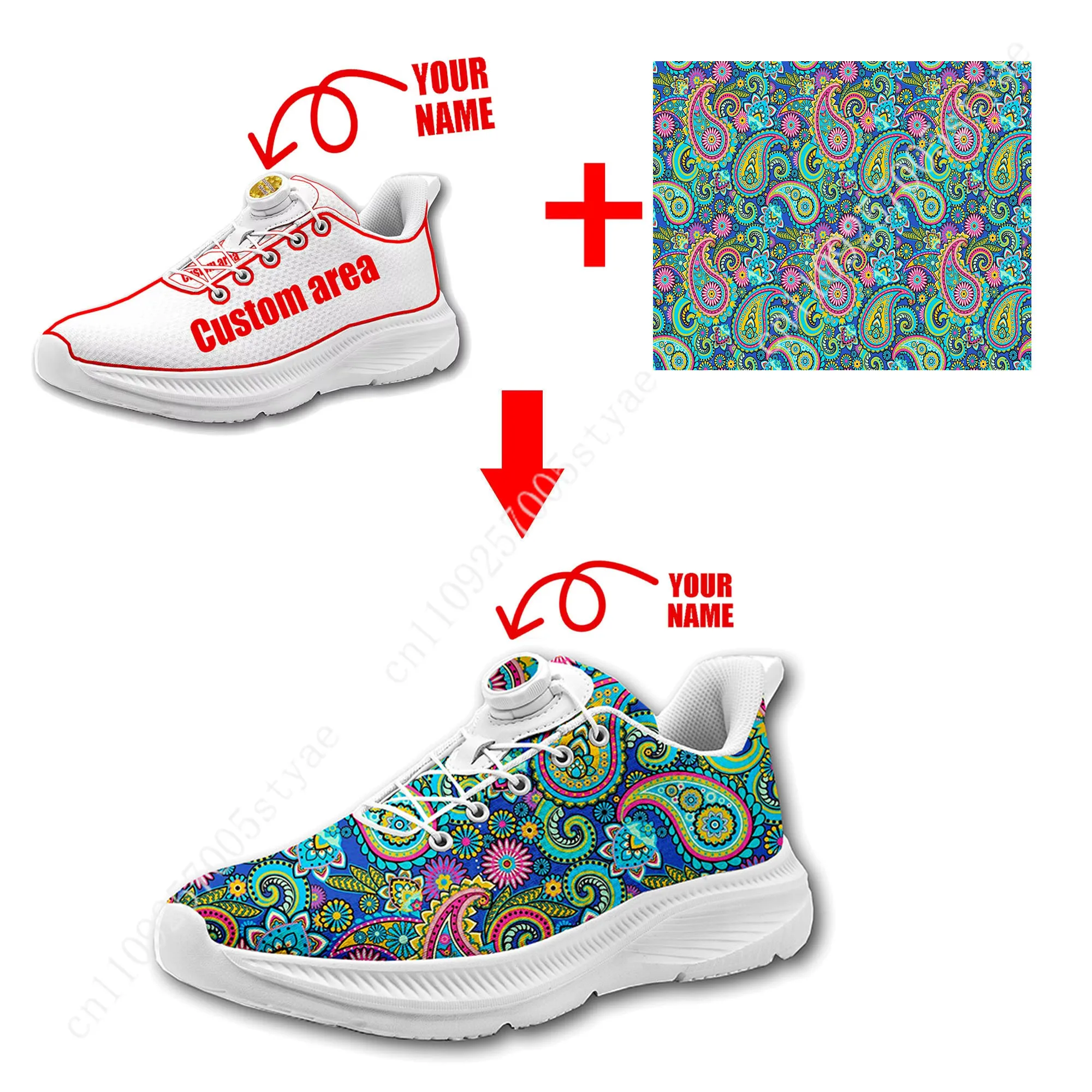 Bohemian Mandala Floral Print  – Women Shoes Sneakers Bewertung und Preis