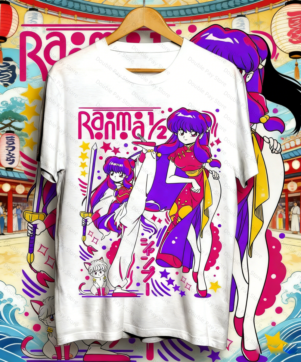 Ranma 12 Shampoo Anime T-Shirt – Women'S Shoes In The 90S Bewertung und Preis