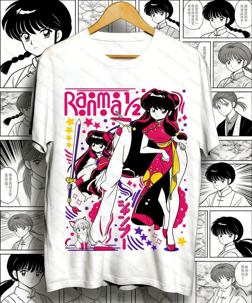 Ranma 12 Shampoo Anime T-Shirt – Women'S Shoes In The 90S Bewertung und Preis