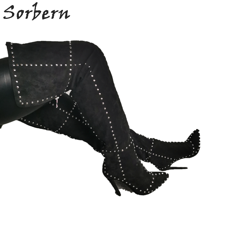 Sorbern Rivet Wide Fit Thigh B – Women'S Shoes Vegan Bewertung und Preis