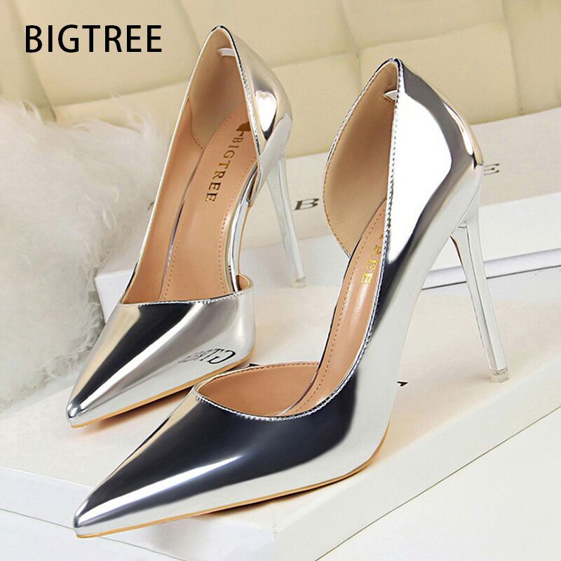 BIGTREE Shoes Sexy Woman Pumps – Patent Leather Pump Bewertung und Preis