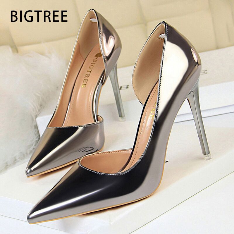 BIGTREE Shoes Sexy Woman Pumps – Patent Leather Pump Bewertung und Preis