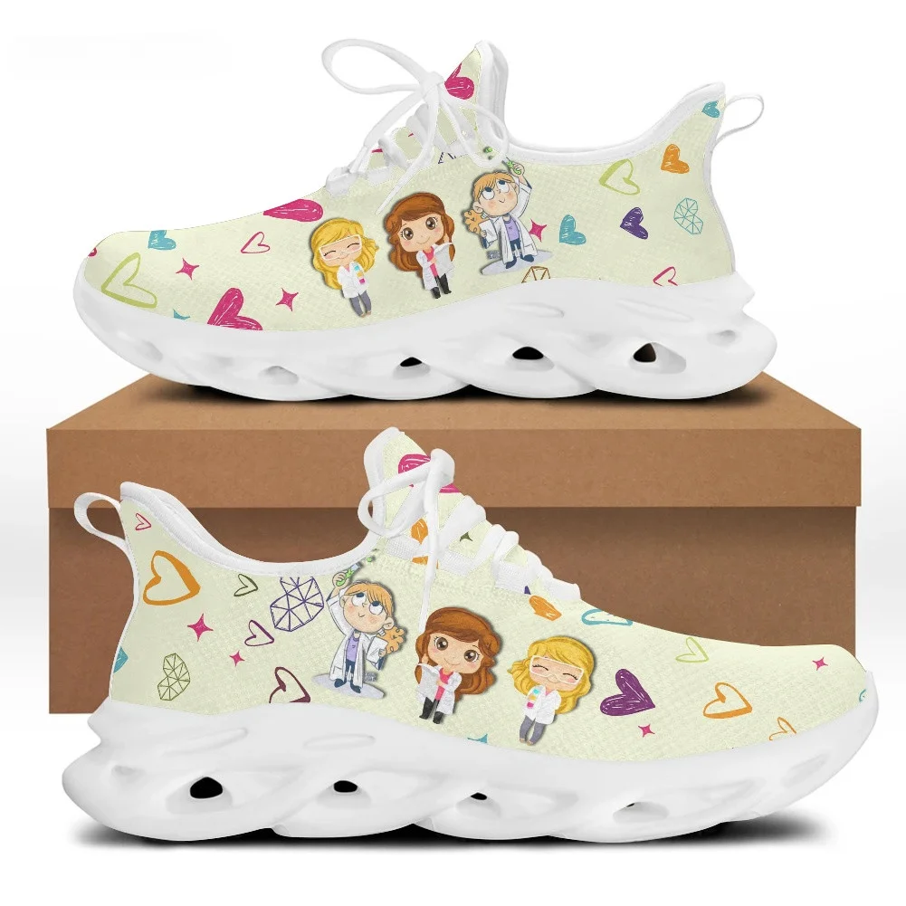 Cute Cartoon Doctor Nurse Shoe – Women Shoes Sneakers Bewertung und Preis