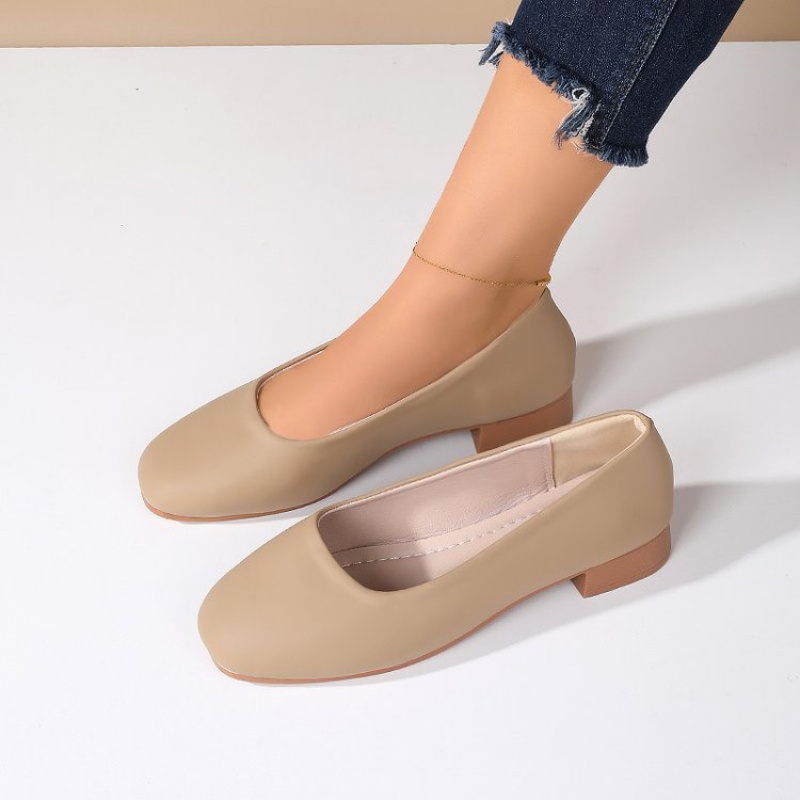 Soft Leather Round Toe Slip-On – Women Shoes Casual Bewertung und Preis