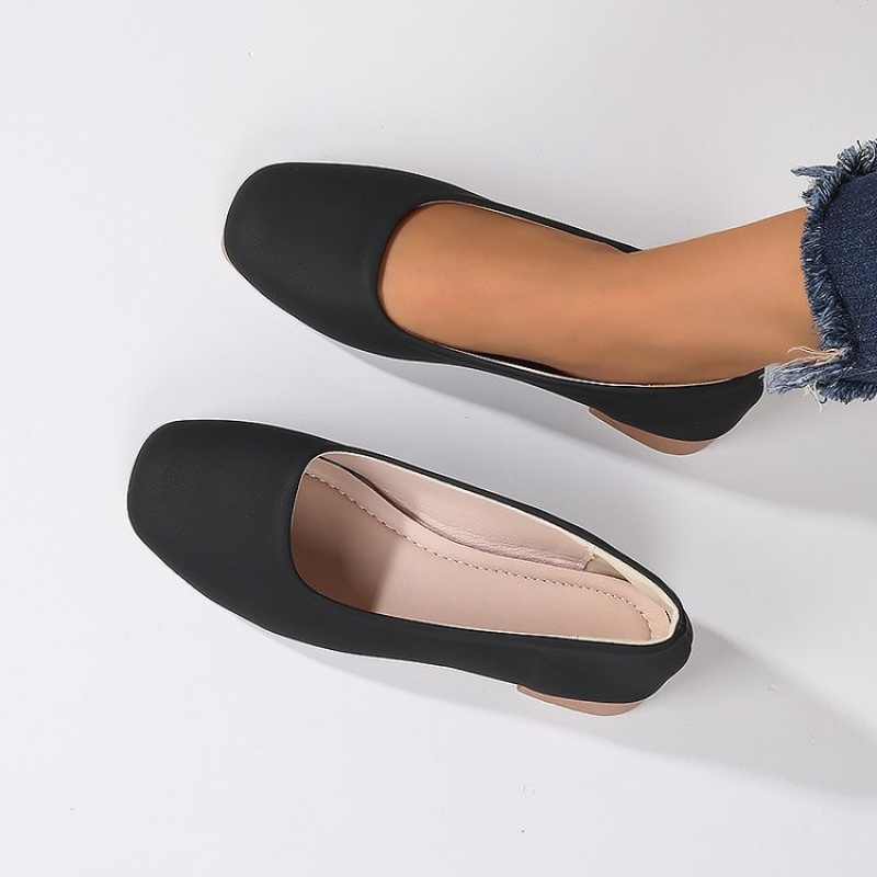 Soft Leather Round Toe Slip-On – Women Shoes Casual Bewertung und Preis