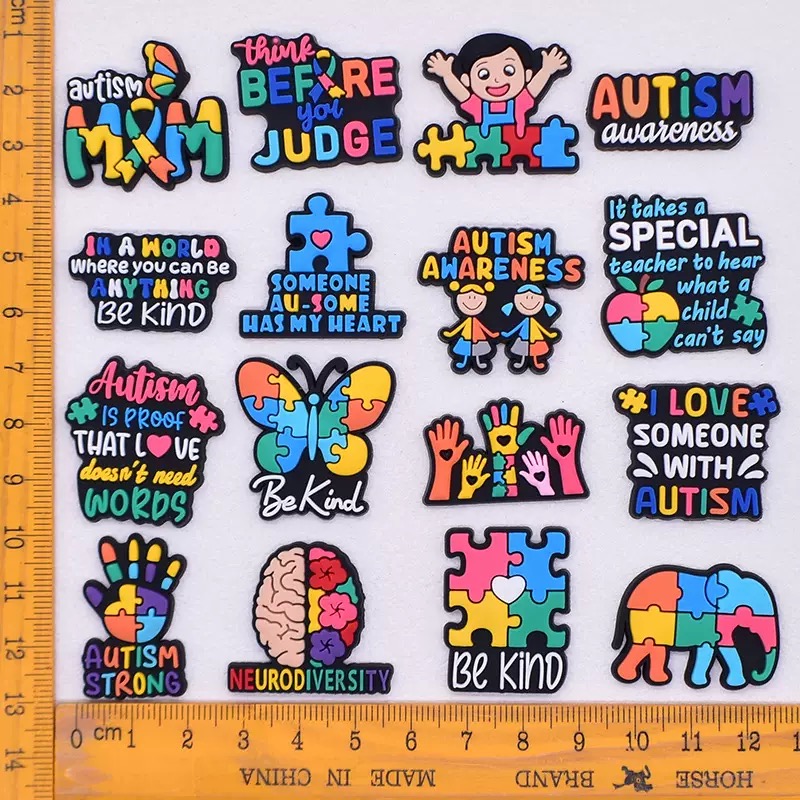 16-100pcs Be Kind Autism Shoe  – Women Shoes Kinds Bewertung und Preis