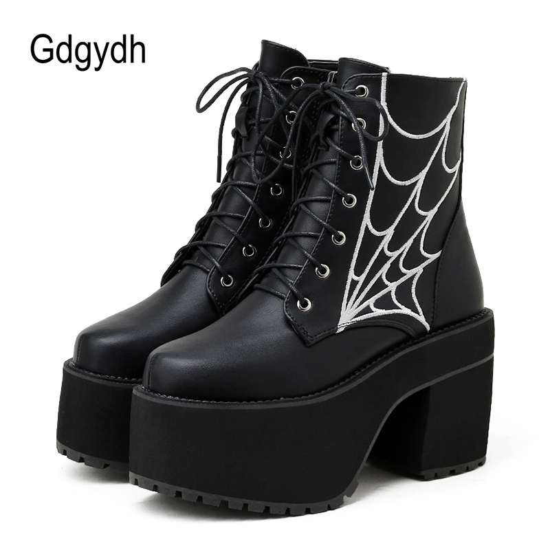 Gdgydh Fashion Cobweb Gothic B – Women'S Shoes In The 90S Bewertung und Preis