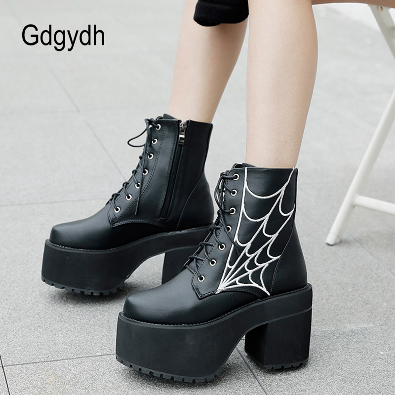 Gdgydh Fashion Cobweb Gothic B – Women'S Shoes In The 90S Bewertung und Preis