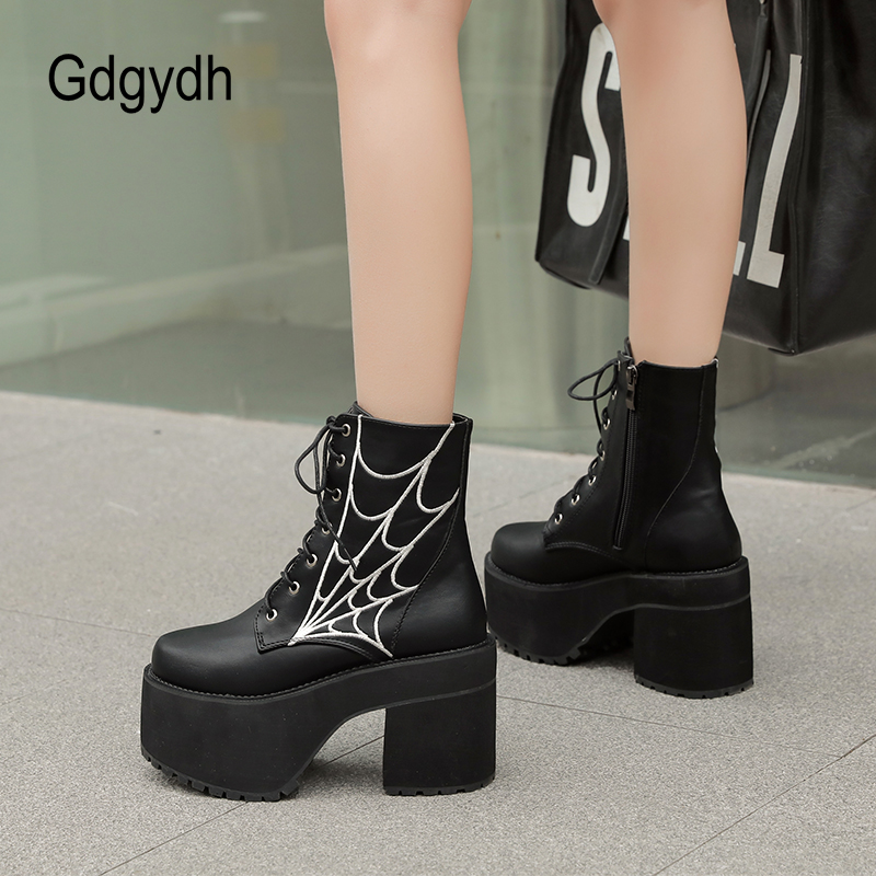 Gdgydh Fashion Cobweb Gothic B – Women'S Shoes In The 90S Bewertung und Preis