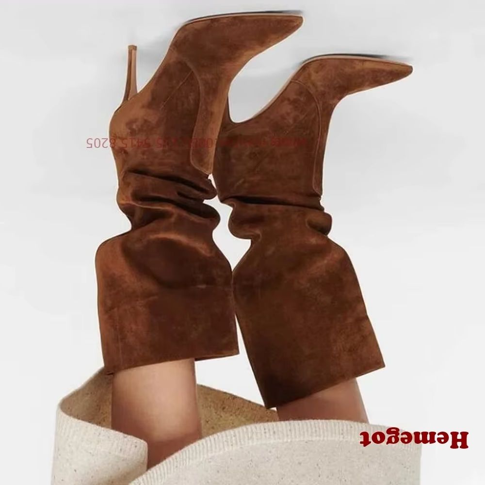 Brown Pointy Toe Slip On Women – Women'S Shoes Vegan Bewertung und Preis