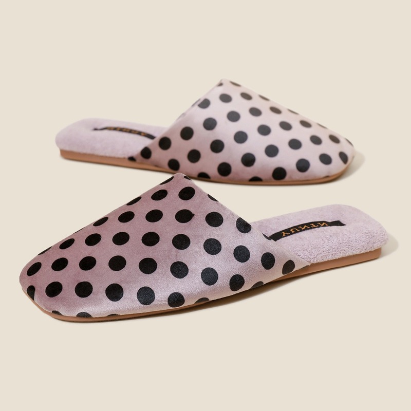 Retro Polka Dot Design Flat Sl – Women'S Shoes Quality Bewertung und Preis