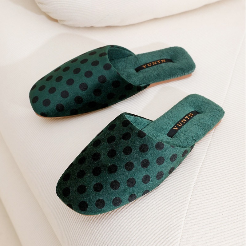 Retro Polka Dot Design Flat Sl – Women'S Shoes Quality Bewertung und Preis