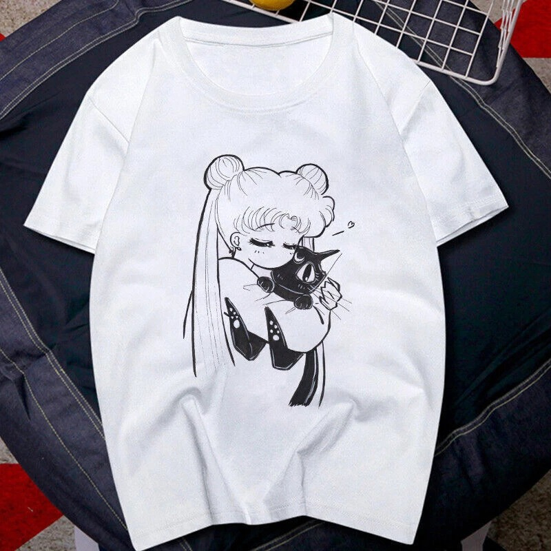 T Shirt 90s Anime Sailor Moon  – Women'S Shoes In The 90S Bewertung und Preis