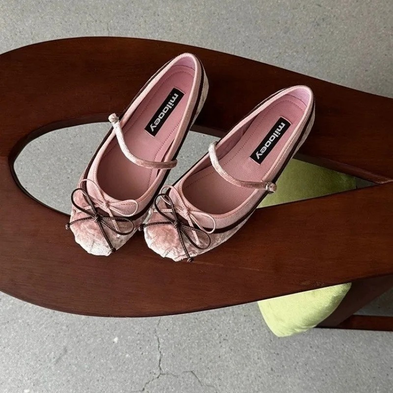 2026French Flat Bottomed Rotun – Women Shoes Casual Bewertung und Preis