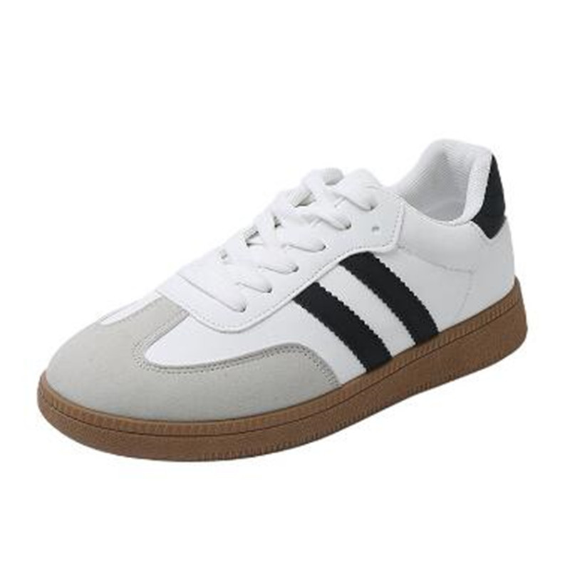 New Retro Round Head Soft Leat – Women Shoes Sneakers Bewertung und Preis