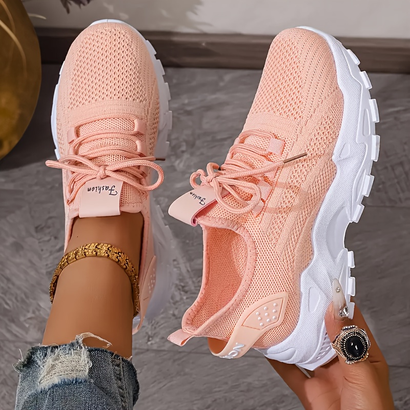Breathable Knit Sneakers Fashi – Women Shoes Store Bewertung und Preis