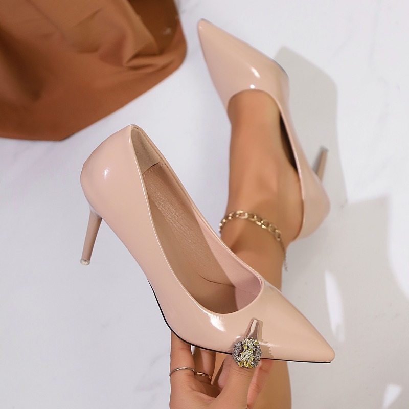 Patent Leather Nude High Heels – Patent Leather Pump Bewertung und Preis