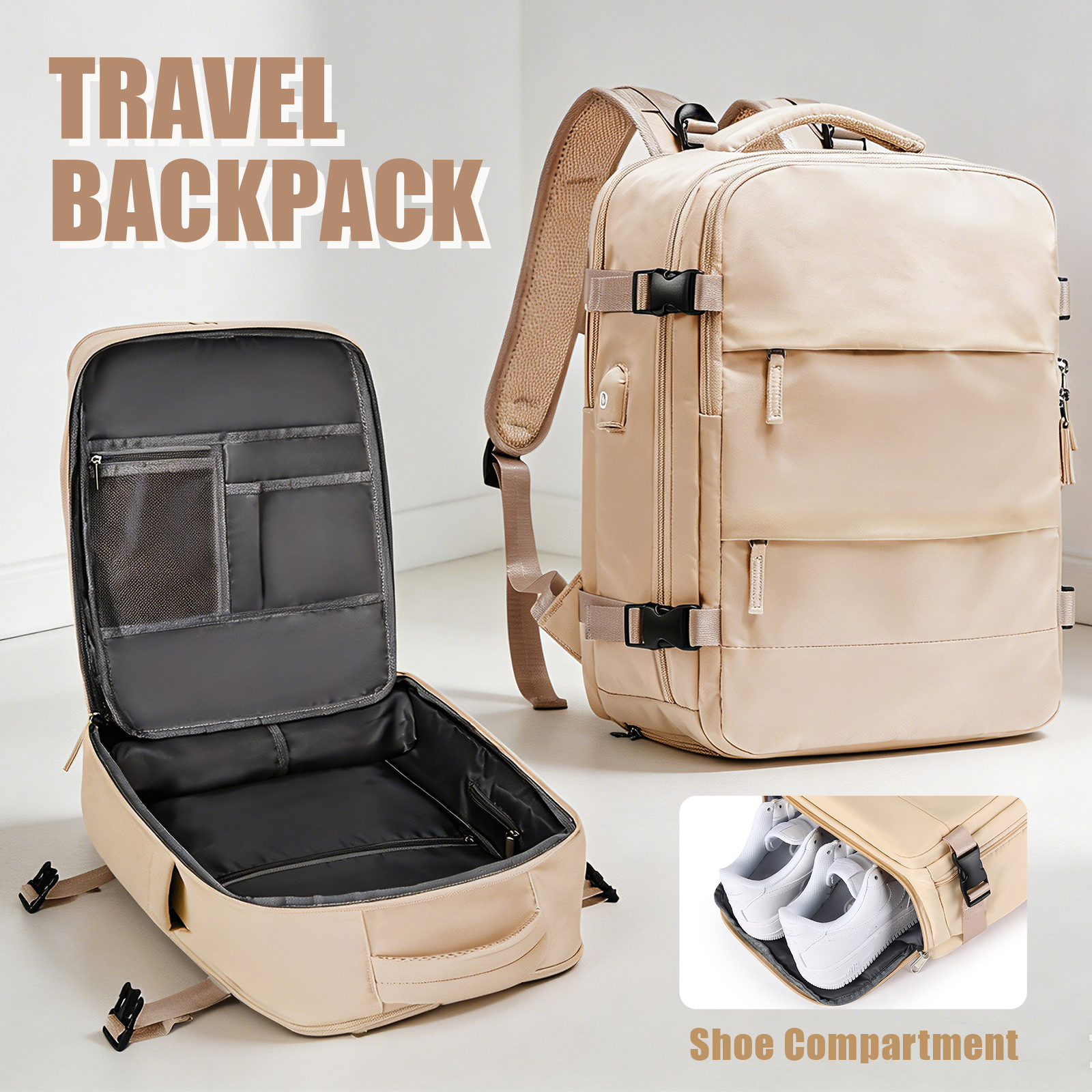 Large Travel Backpack for Men  – Women Shoes Casual Bewertung und Preis