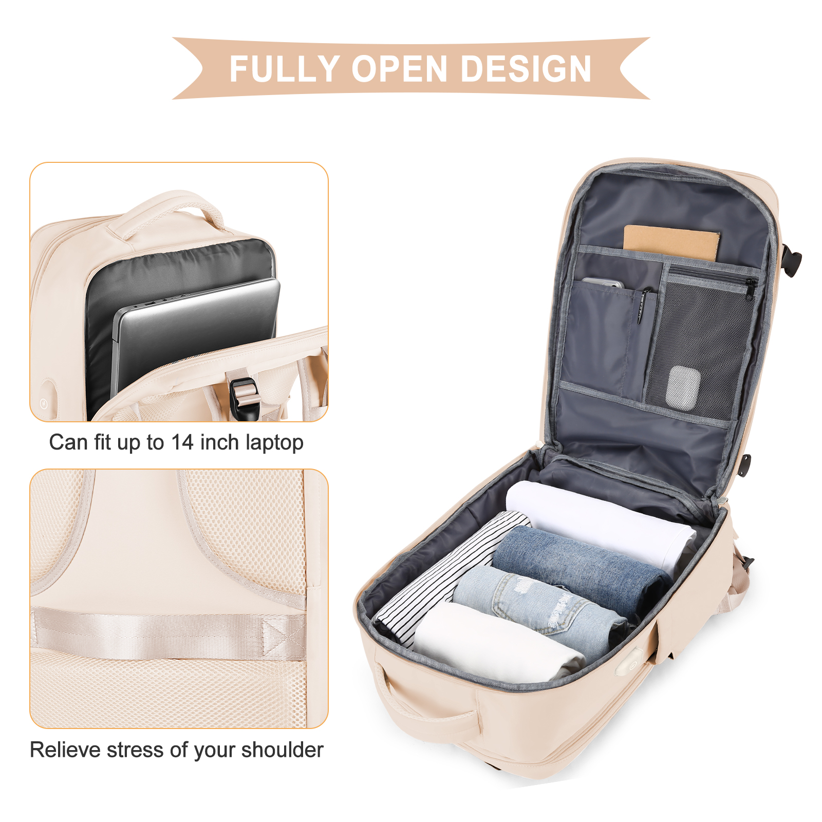 Large Travel Backpack for Men  – Women Shoes Casual Bewertung und Preis