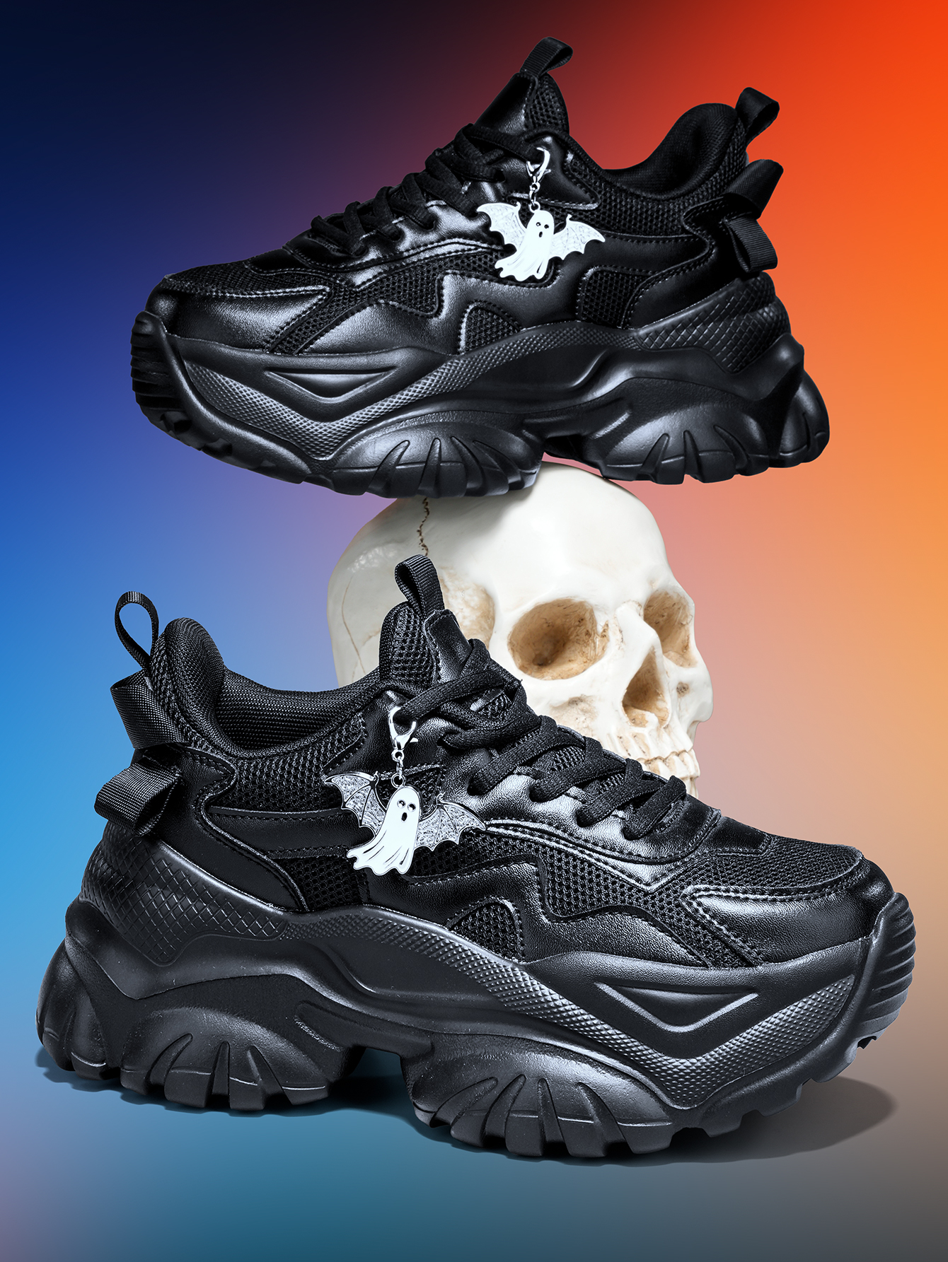 Women's Dark Gothic Style Thic – Women Shoes Store Bewertung und Preis