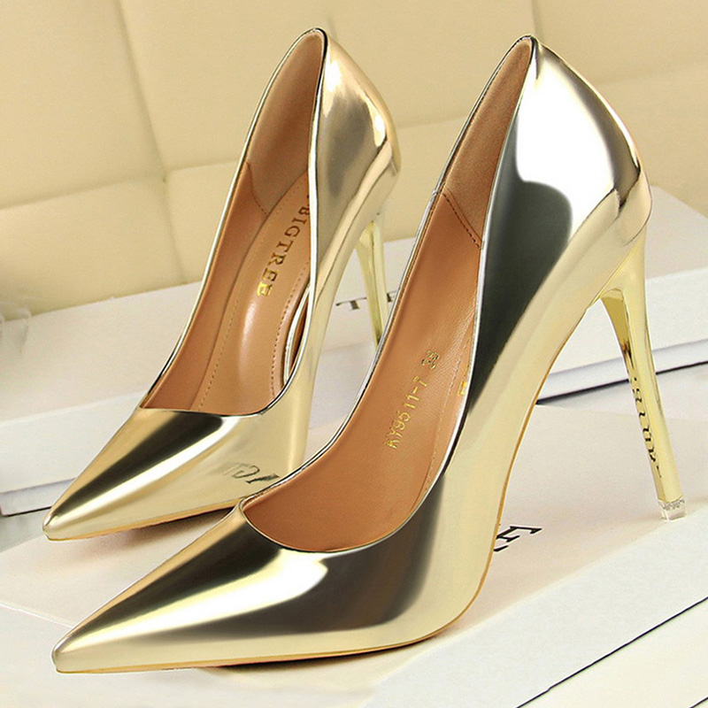 BIGTREE Shoes Woman Pumps Pate – Patent Leather Pump Bewertung und Preis