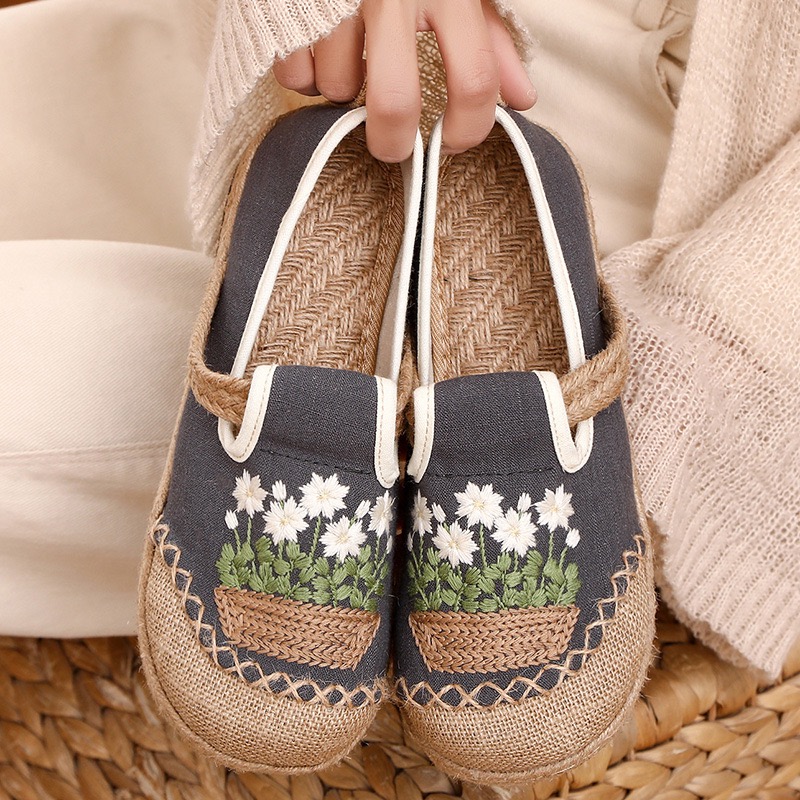 Veowalk Flowers Embroidered Wo – Women'S Shoes Vegan Bewertung und Preis