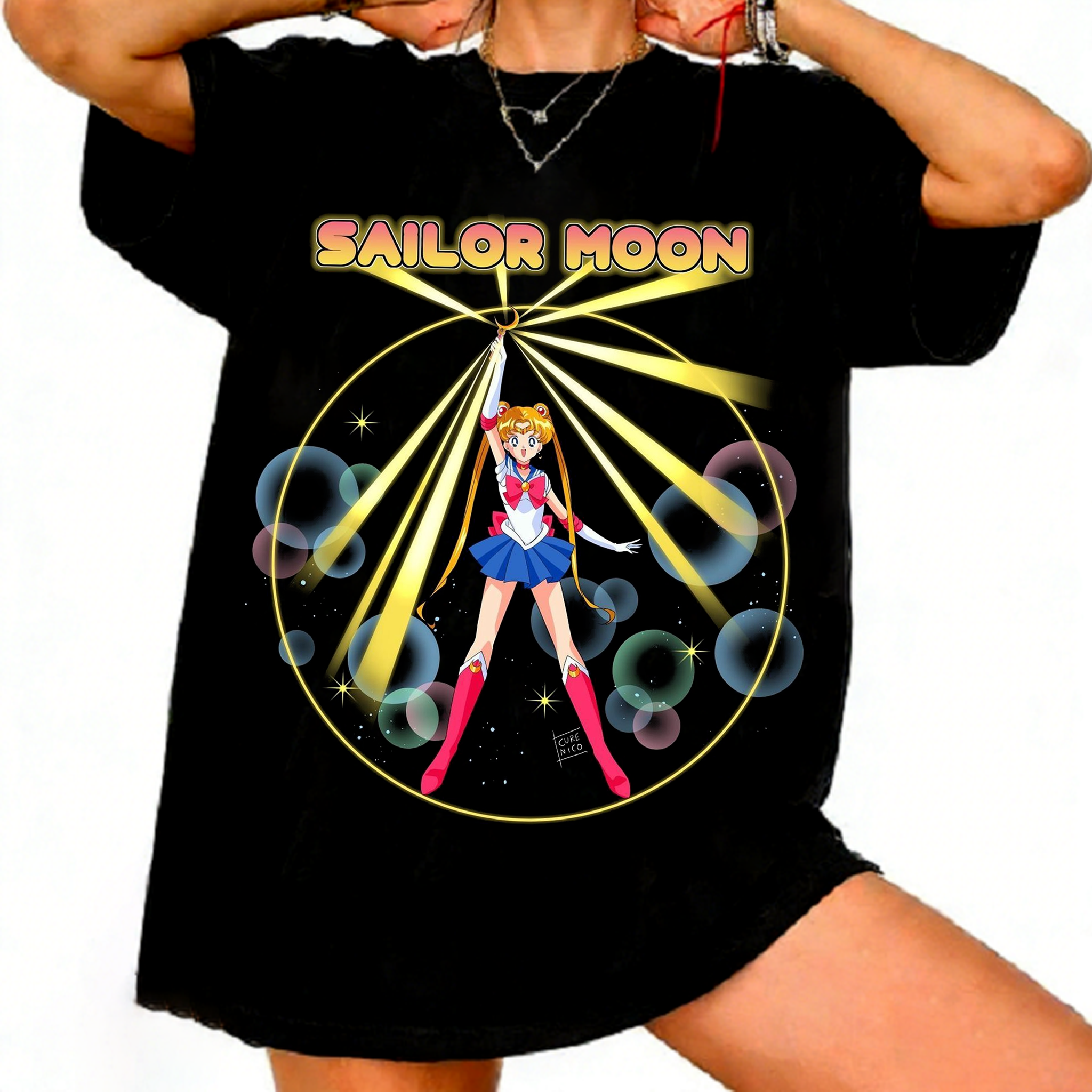 Sailor Moon Retro 90s Anime Gr – Women'S Shoes In The 90S Bewertung und Preis