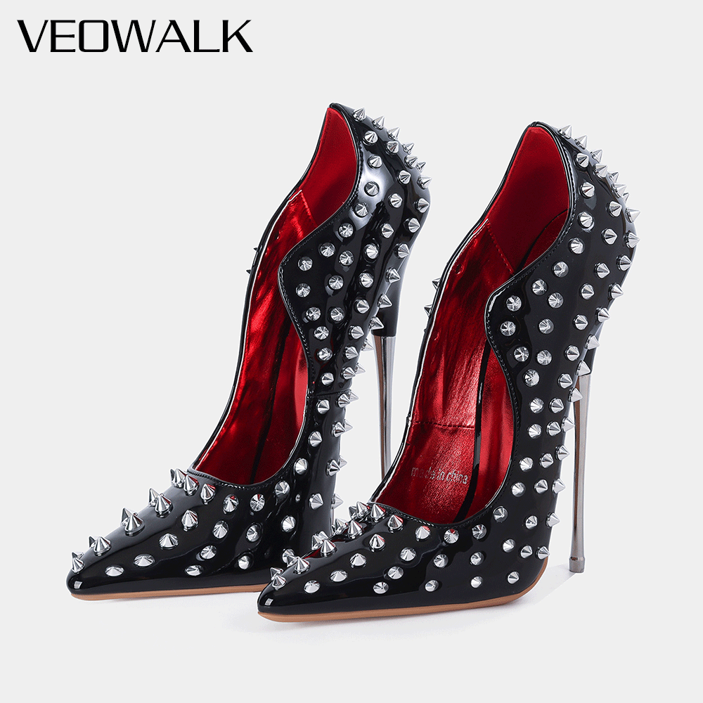 NEW Sexy 16CM Metal Stiletto H – Patent Leather Pump Bewertung und Preis