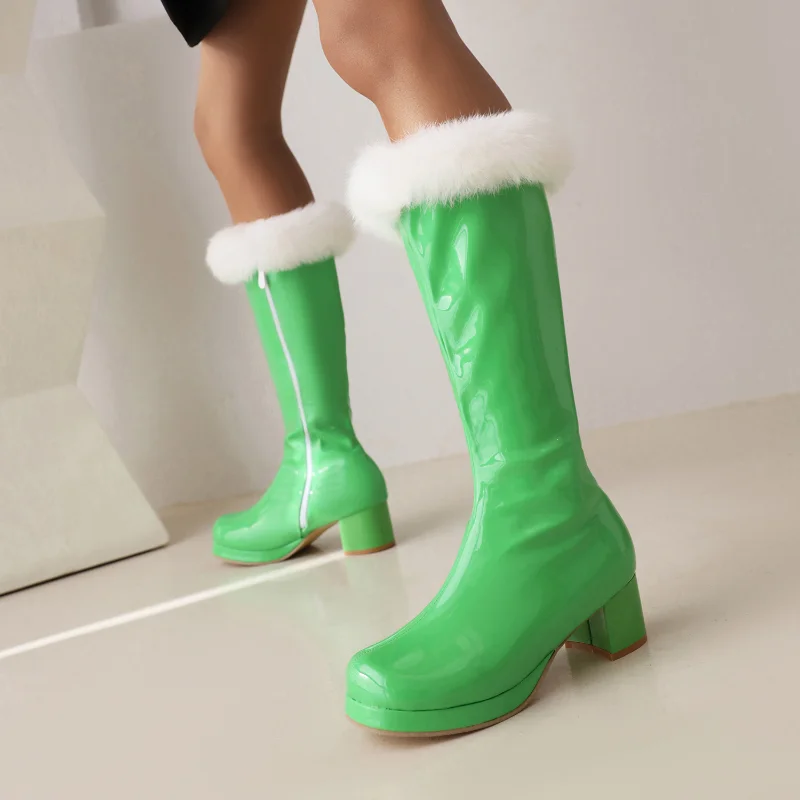 2025 Sweet Style Rabbit Fur Ca – Women Shoes Kinds Bewertung und Preis