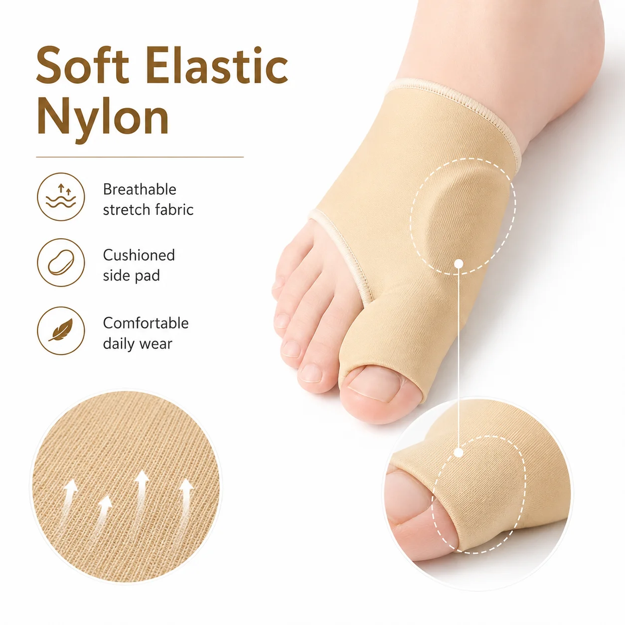 Big Toe Separator Sleeve Bunio – Women'S Shoes With Bunions Bewertung und Preis