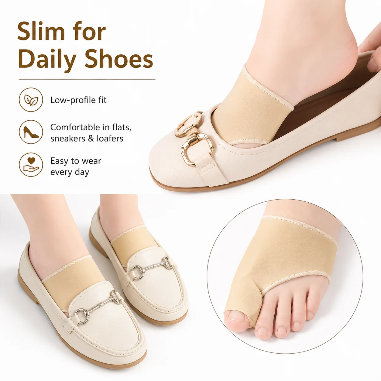 Big Toe Separator Sleeve Bunio – Women'S Shoes With Bunions Bewertung und Preis